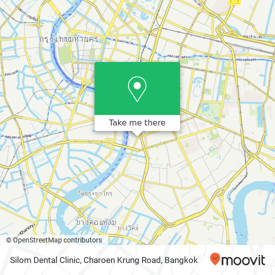 Silom Dental Clinic, Charoen Krung Road map
