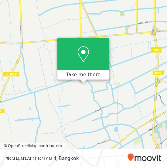 ชงนม, ถนน บางบอน 4 map