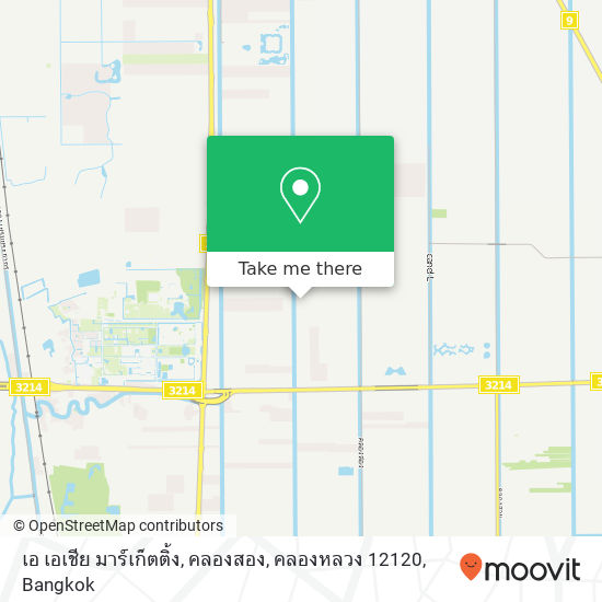 เอ เอเชีย มาร์เก็ตติ้ง, คลองสอง, คลองหลวง 12120 map