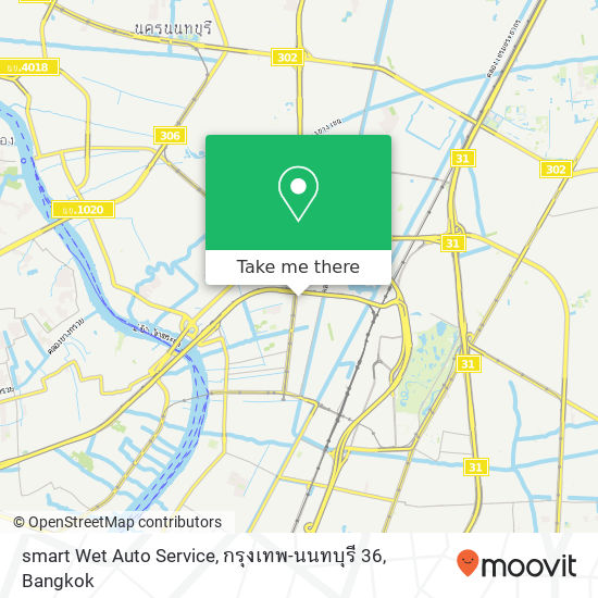 smart Wet Auto Service, กรุงเทพ-นนทบุรี 36 map