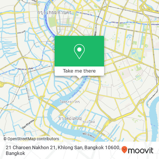 21 Charoen Nakhon 21, Khlong San, Bangkok 10600 map
