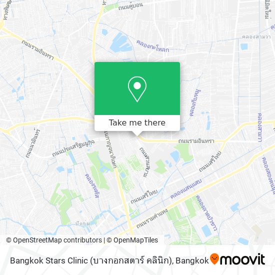 Bangkok Stars Clinic (บางกอกสตาร์ คลินิก) map