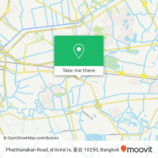 Phatthanakan Road, สวนหลวง, 曼谷 10250 map
