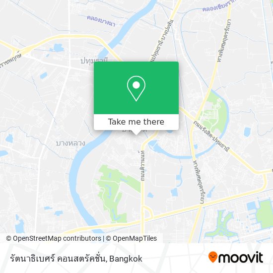 รัตนาธิเบศร์ คอนสตรัคชั่น map