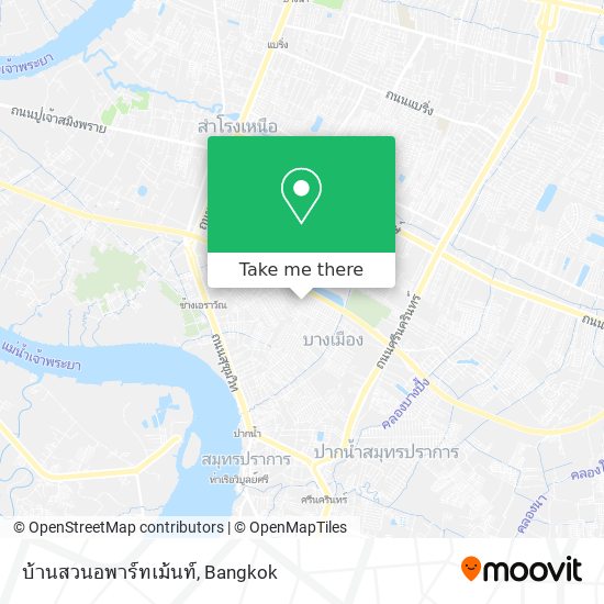 บ้านสวนอพาร์ทเม้นท์ map