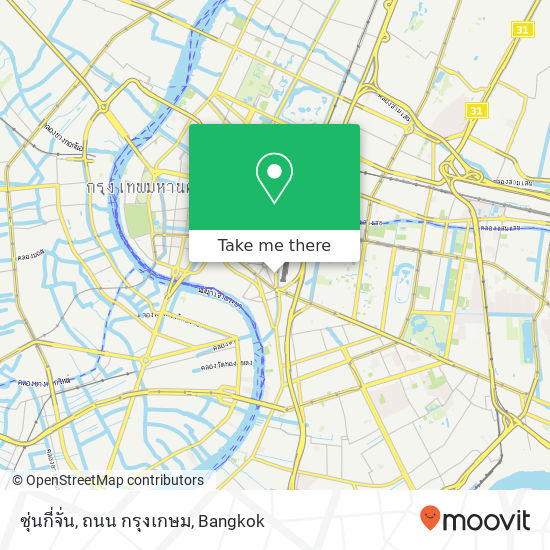 ซุ่นกี่จั่น, ถนน กรุงเกษม map