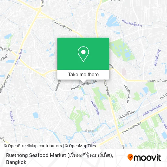 Ruethong Seafood Market (เรือธงซีฟู้ดมาร์เก็ต) map