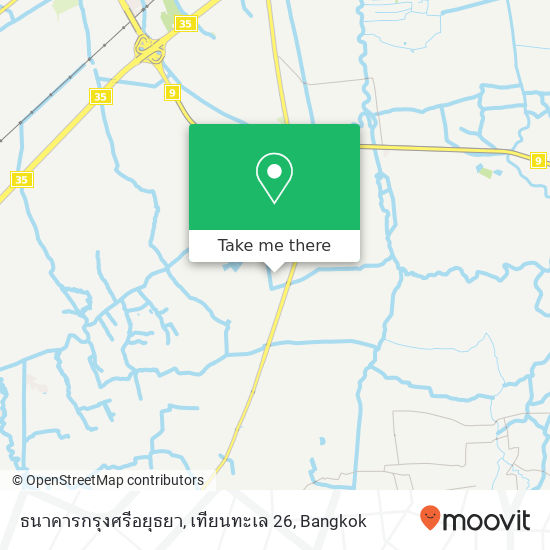 ธนาคารกรุงศรีอยุธยา, เทียนทะเล 26 map