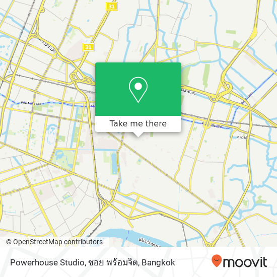 Powerhouse Studio, ซอย พร้อมจิต map