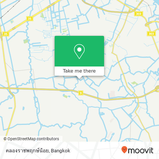 คลองราชพฤกษ์น้อย map