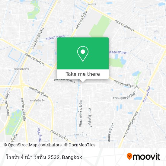 โรงรับจำนำ วังหิน 2532 map