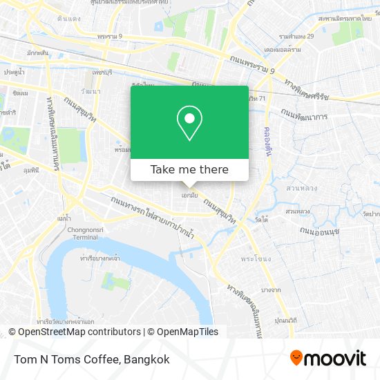 Tom N Toms Coffee map