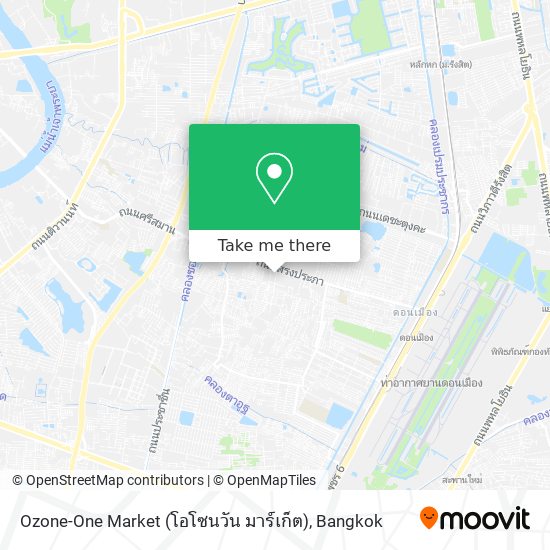 Ozone-One Market (โอโซนวัน มาร์เก็ต) map