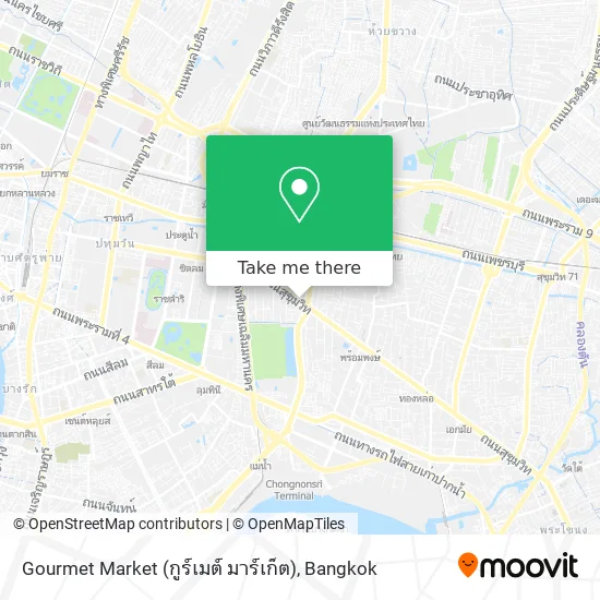 Gourmet Market (กูร์เมต์ มาร์เก็ต) map