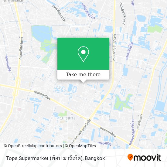 Tops Supermarket (ท็อป มาร์เก็ต) map