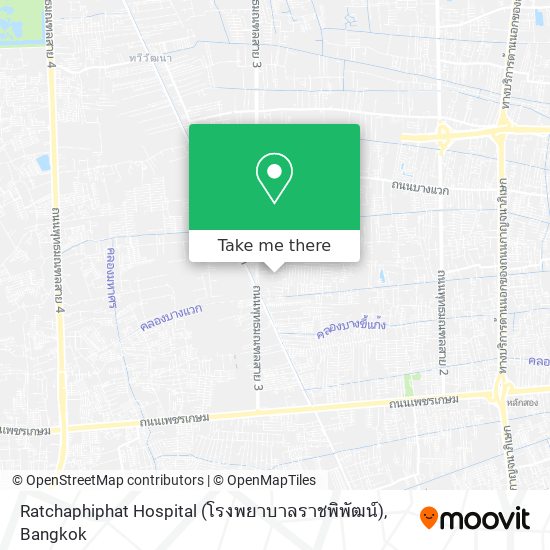 Ratchaphiphat Hospital (โรงพยาบาลราชพิพัฒน์) map