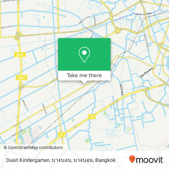 Dusit Kindergarten, บางบอน, บางบอน map