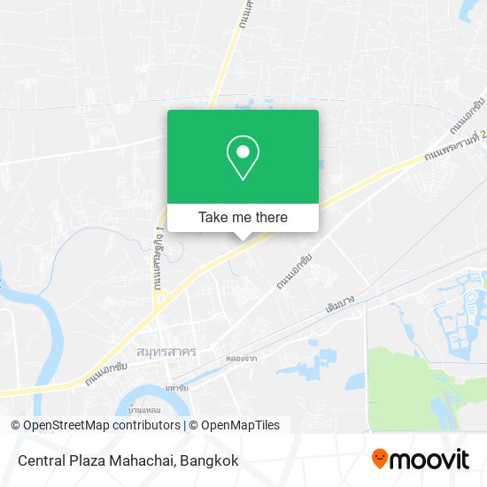 Central Plaza Mahachai map