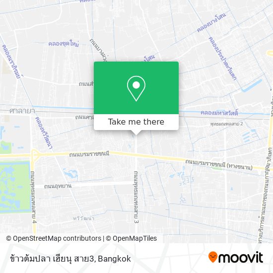 ข้าวต้มปลา เฮียนุ สาย3 map