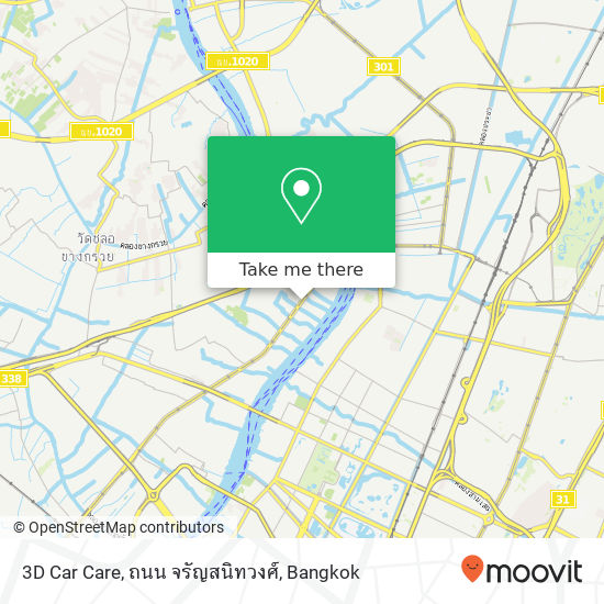 3D Car Care, ถนน จรัญสนิทวงศ์ map