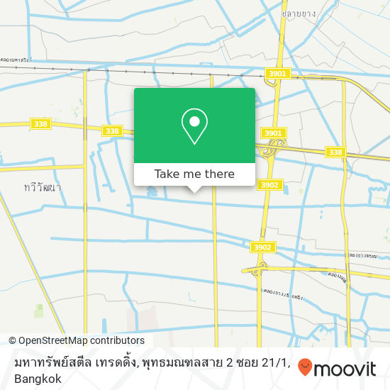 มหาทรัพย์สตีล เทรดดิ้ง, พุทธมณฑลสาย 2 ซอย 21 / 1 map