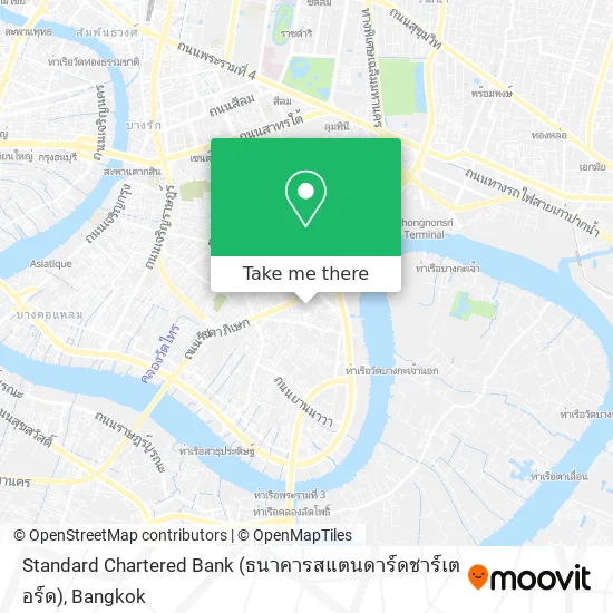 Standard Chartered Bank (ธนาคารสแตนดาร์ดชาร์เตอร์ด) map