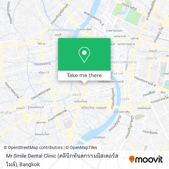 Mr.Smile Dental Clinic (คลินิกทันตกรรมมิสเตอร์สไมล์) map