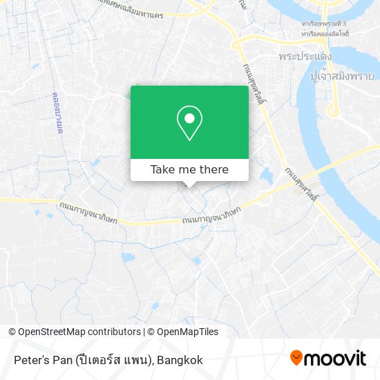 Peter's Pan (ปีเตอร์ส แพน) map