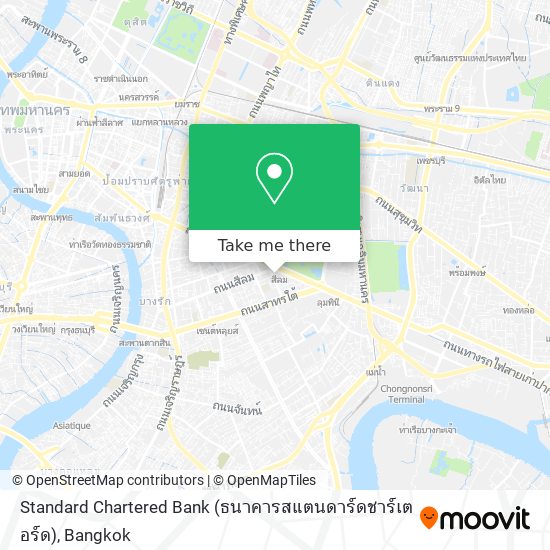 Standard Chartered Bank (ธนาคารสแตนดาร์ดชาร์เตอร์ด) map