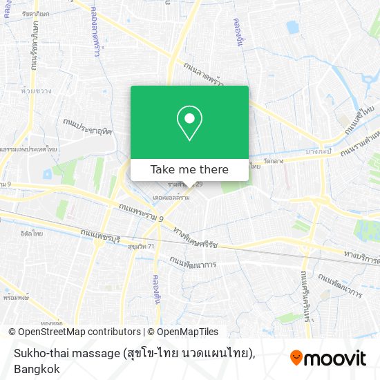 Sukho-thai massage (สุขโข-ไทย นวดแผนไทย) map