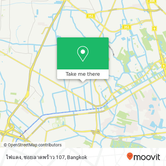 ไฟแดง, ซอยลาดพร้าว 107 map