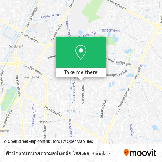 สำนักงานทนายความอนันตชัย ไชยเดช map