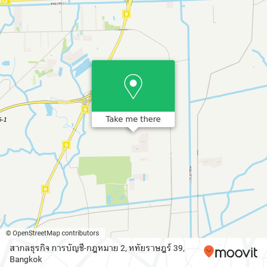 สากลธุรกิจ การบัญชี-กฎหมาย 2, หทัยราษฎร์ 39 map