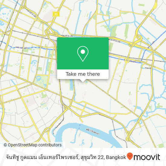 จันทิชู กูดแมน เอ็นเทอร์ไพรเซอร์, สุขุมวิท 22 map