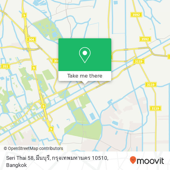 Seri Thai 58, มีนบุรี, กรุงเทพมหานคร 10510 map