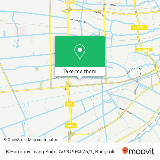 B.Harmony Living Suite, เพชรเกษม 76 / 1 map