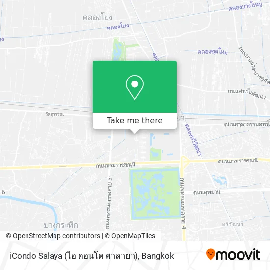 iCondo Salaya (ไอ คอนโด ศาลายา) map