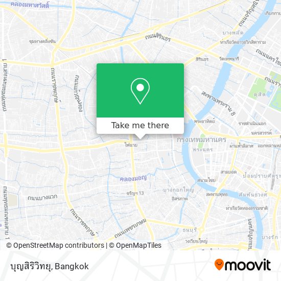 บุญสิริวิทยุ map