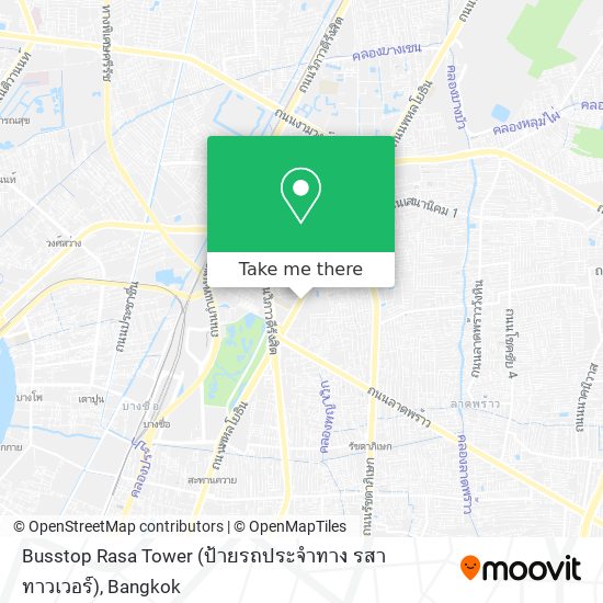 Busstop Rasa Tower (ป้ายรถประจำทาง รสา ทาวเวอร์) map