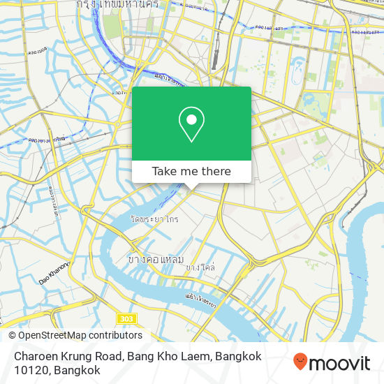 Charoen Krung Road, Bang Kho Laem, Bangkok 10120 map