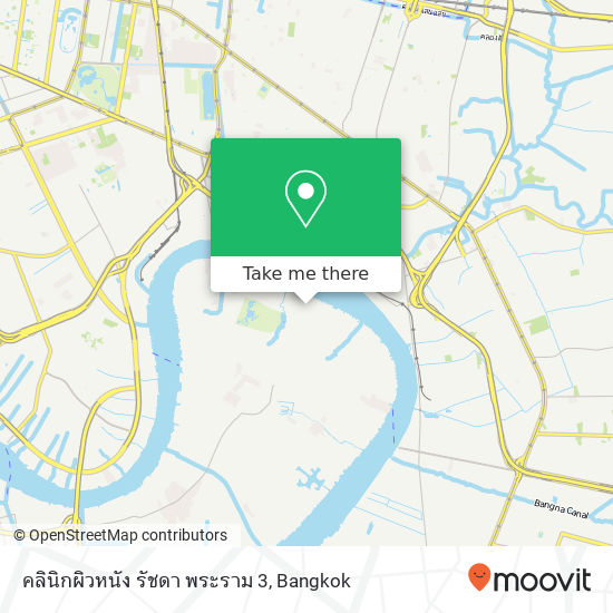 คลินิกผิวหนัง รัชดา พระราม 3 map