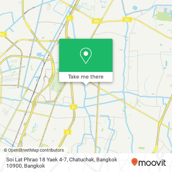 Soi Lat Phrao 18 Yaek 4-7, Chatuchak, Bangkok 10900 map