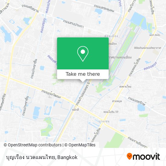 บุญเรือง นวดแผนไทย map