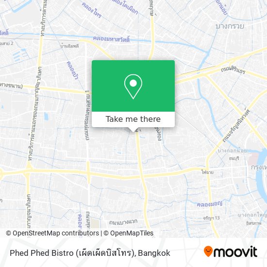 Phed Phed Bistro (เผ็ดเผ็ดบิสโทร) map