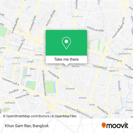 Khun Sam Ran map
