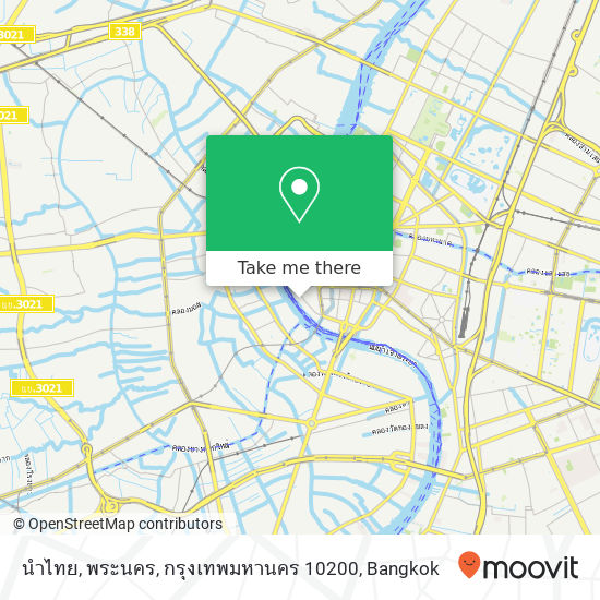 นำไทย, พระนคร, กรุงเทพมหานคร 10200 map