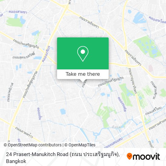 24 Prasert-Manukitch Road (ถนน ประเสริฐมนูกิจ) map