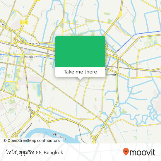 โทโร่, สุขุมวิท 55 map