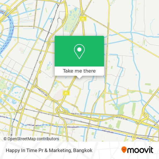 Happy In Time Pr & Marketing map