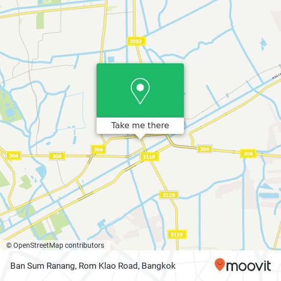 Ban Sum Ranang, Rom Klao Road map